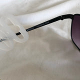 Black Sunglasses Purple Lense