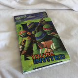 Ninja Turtles Invitation Cards