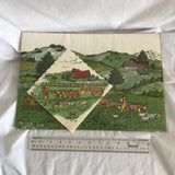 Wida Swiss Bern Napkin Set On The Farm Design