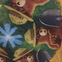 Smokey The Bear Handkerchief Scarf