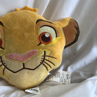 Disney Lion King Simba Head Pillow Plush