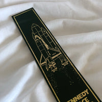 Kennedy Space Center, Florida Leather Bookmark