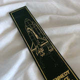 Kennedy Space Center, Florida Leather Bookmark