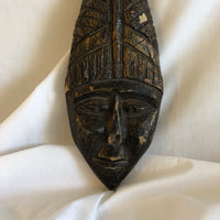 Vintage Handcarved Man Face Sculpture