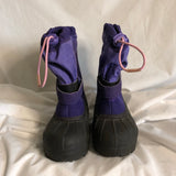 Columbia Purple and Black Weather Boots - Kids Size 13