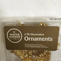 Winter Wonder Lane 4PK Ornaments