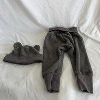 Baby Beanie Hat & Sweatpants Set