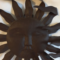 Metal Sun Wall Decor