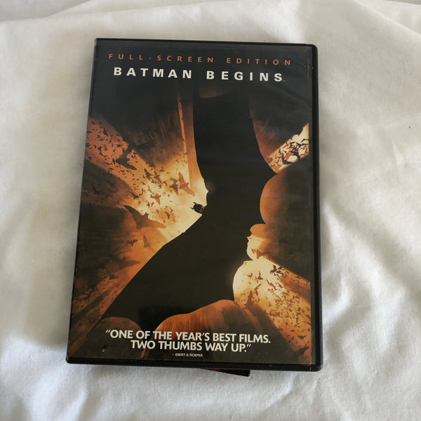 BATMAN BEGINS DVD