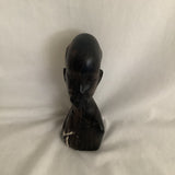 African Wood Carved Man Sculpture