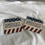 Veterans of Foreign Wars Cardboard Coasters - Set of 2