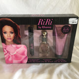 Ri Ri Gift Set By Rhianna Perfume Rollerball, Perfume & Body Lotion