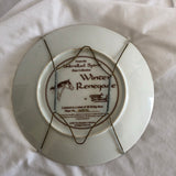 ‘Winter Renegade’ Wild Horse Painting Decorative Plate By Chuck Dehaan