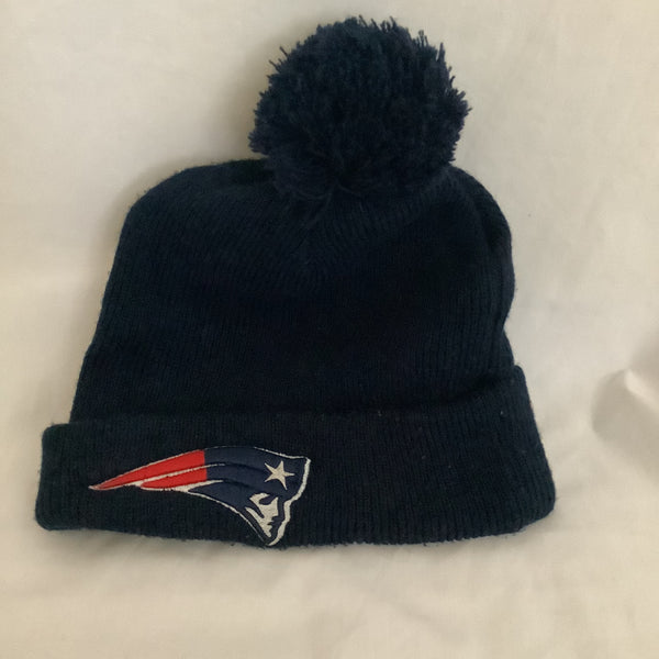 New England Patriots Pom Pom Beanie