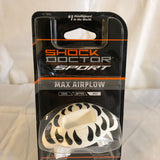 Max Airflow Lipguard by Shock Doctor - Black and White - One Size Fits Most