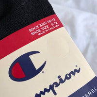 Champion Ankle Socks 3 Pair-Adult Size 10-13