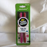 Crayola Felt Tip Pens - Pink and Red