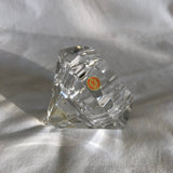 Bleikristall 24% Lead Crystal Diamond Shaped Candle Holder