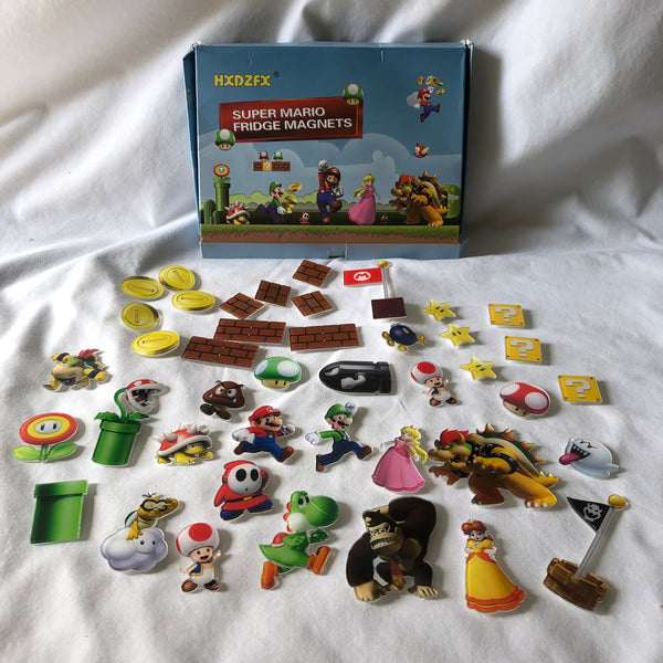 Super Mario Fridge Magnets