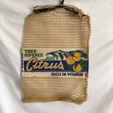 Vintage Tree Ripened Juicy Citrus Sack