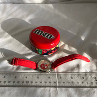 M&M Watch with Tin Case