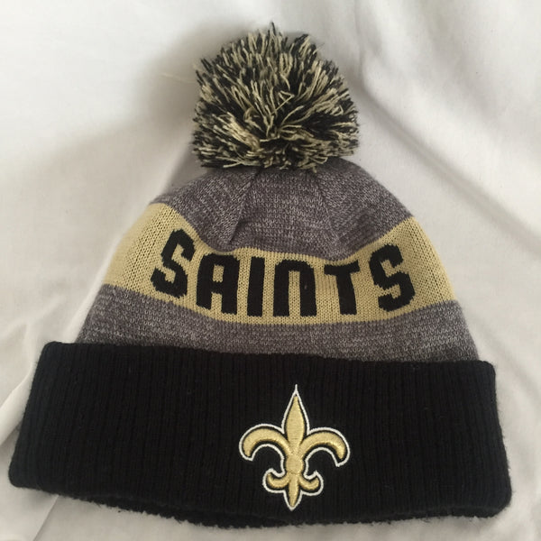 NFL New Era Saints Pom Pom Beanie