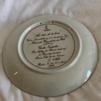 Kaiser West Germany Porcelain Plate 1986