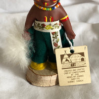 Indien Art Eskimo - Eskimo Boy Figurine