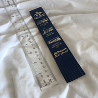 B&O Railroad Museum Baltimore, Maryland Leather Bookmark