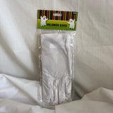 White Halloween Gloves - Adult - One Size Fits Most