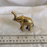 Metal Elephant Figurine