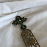 Metal Religious Cross Bookmark
