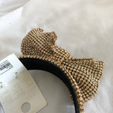 Forever 21 Rhinestone Bow Headband