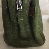 The Limited Faux Crocodile Handbag