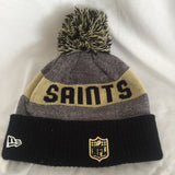 NFL New Era Saints Pom Pom Beanie