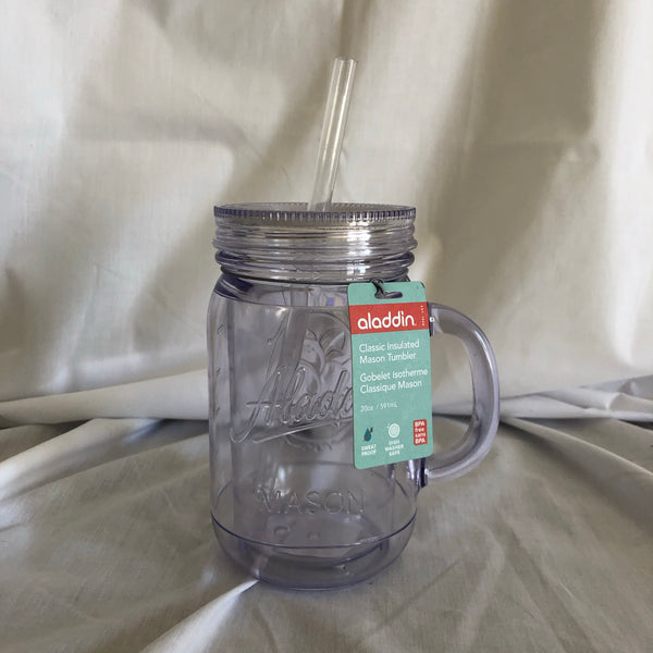 Plastic Mason Tumbler