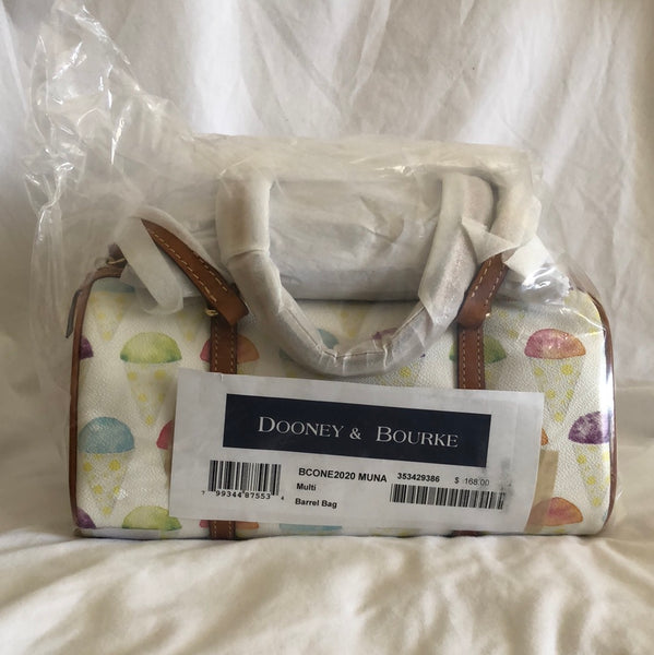 Dooney & Bourke Ice Cream Cone Barrel Bag