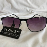 Black Sunglasses Purple Lense