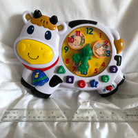 Megcos Cow Clock Learning Toy