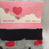 Gertex Valentines Socks- Men’s Size 10-13