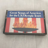 Greatest Songs Of America For The U.S. Olympic Team Cassette Tape