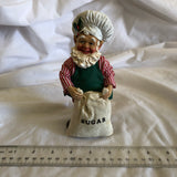 Chef with Sugar Bag Figurine