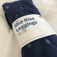 Old Navy Blue Mid Rise Leggings - Size XXL