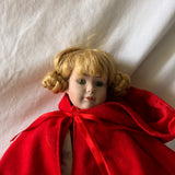 Little Red Riding Hood Porcelain Doll