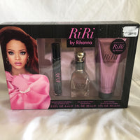 Ri Ri Gift Set By Rhianna Perfume Rollerball, Perfume & Body Lotion