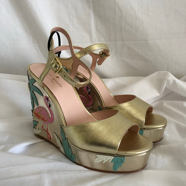 Kate Spade Flamingo Heels - Women’s Size 9