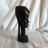 Handmade African Woman Ebony Wood Statue