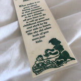 'Sister' Quote Bookmark