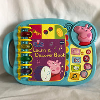 Peppa Pig Learn & Discover Book Toy