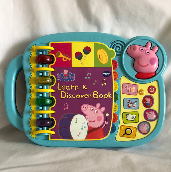 Peppa Pig Learn & Discover Book Toy